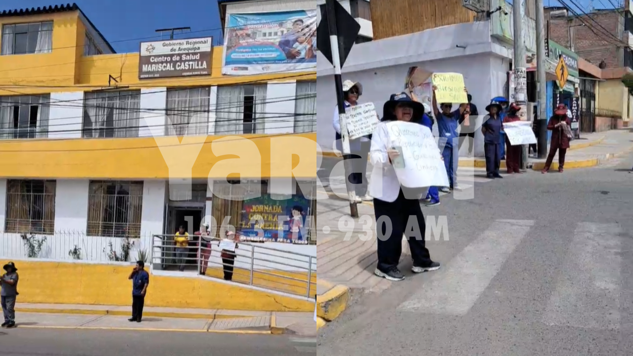 Continúan protestas en la Microrred de Salud Mariscal Castilla por ...