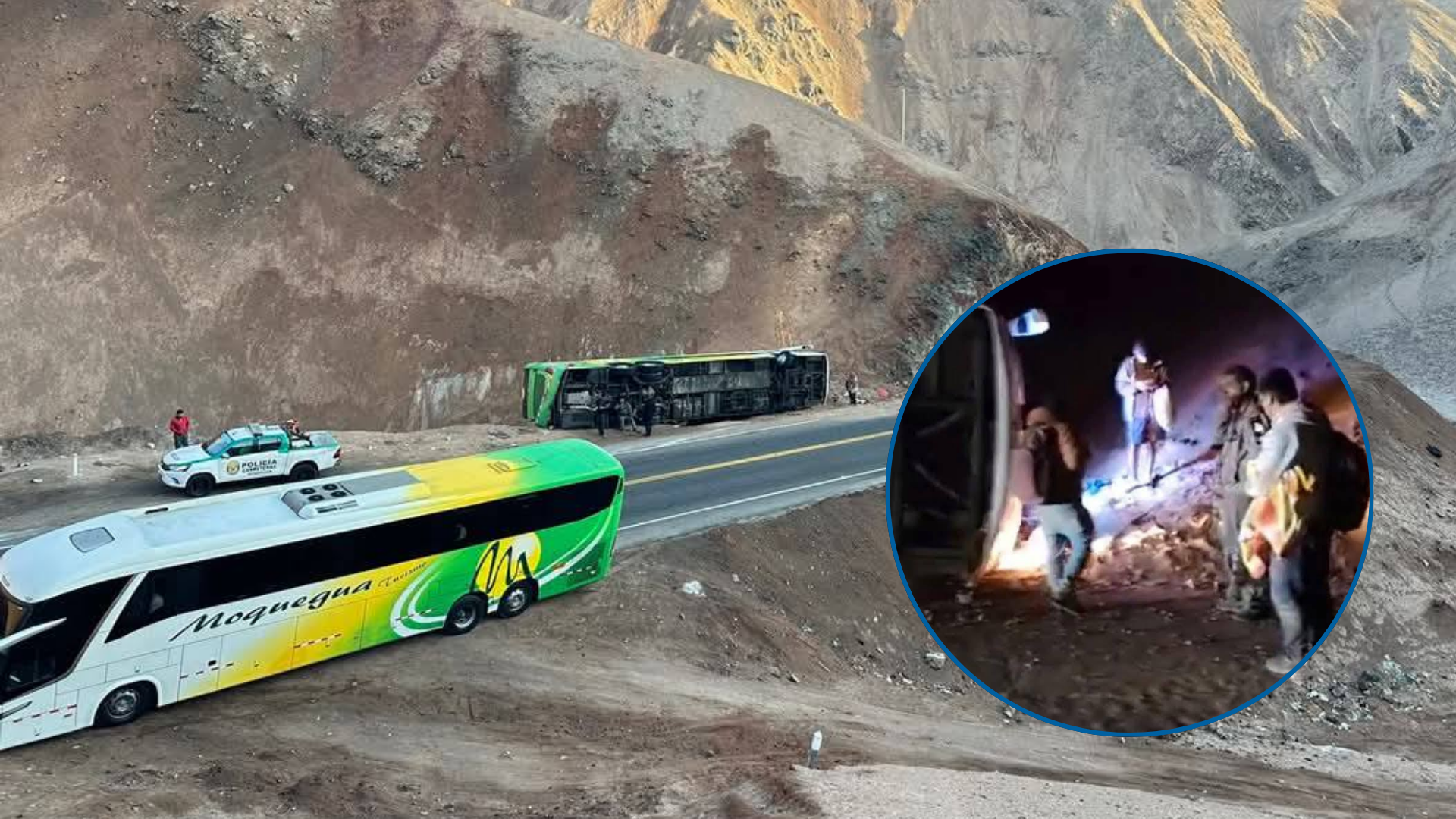Un muerto y decenas de heridos tras choque entre bus interprovincial y ...