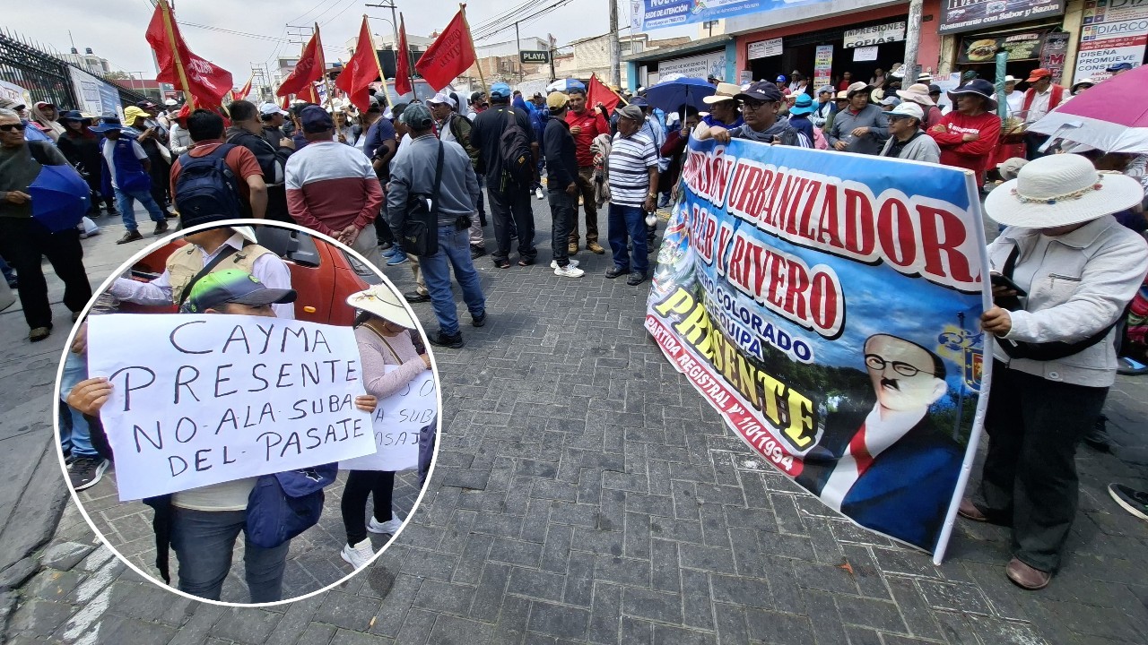 Pobladores del Cono Norte se movilizaron en contra de la suba del ...