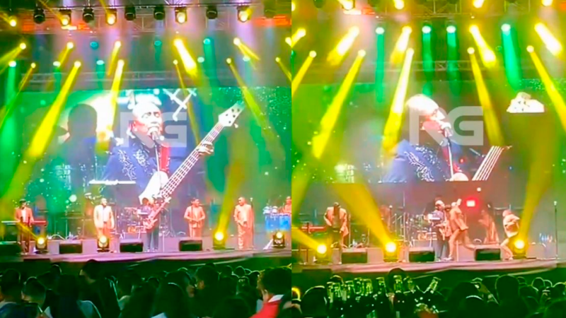 Ataque en concierto de Agua Marina deja cuatro heridos y 27 casquillos de bala