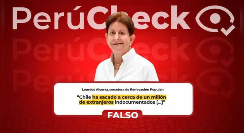 Chile ha expulsado cerca de un millón de extranjeros, como afirmó Lourdes Alcorta