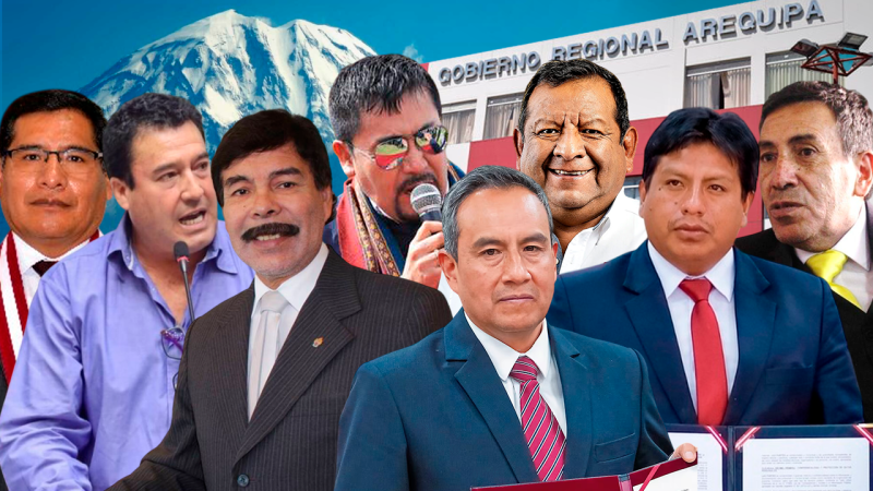 ERM 2026 Estos son los 15 candidatos al Gobierno Regional de Arequipa