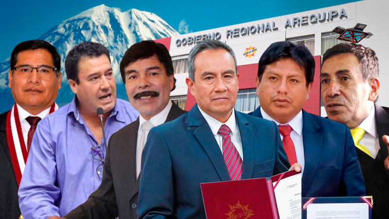 ERM 2026 Estos son los precandidatos al Gobierno Regional de Arequipa
