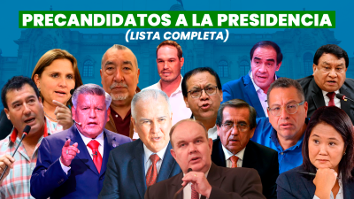Elecciones 2026 Estos son los 65 precandidatos a la presidencia del Perú 2