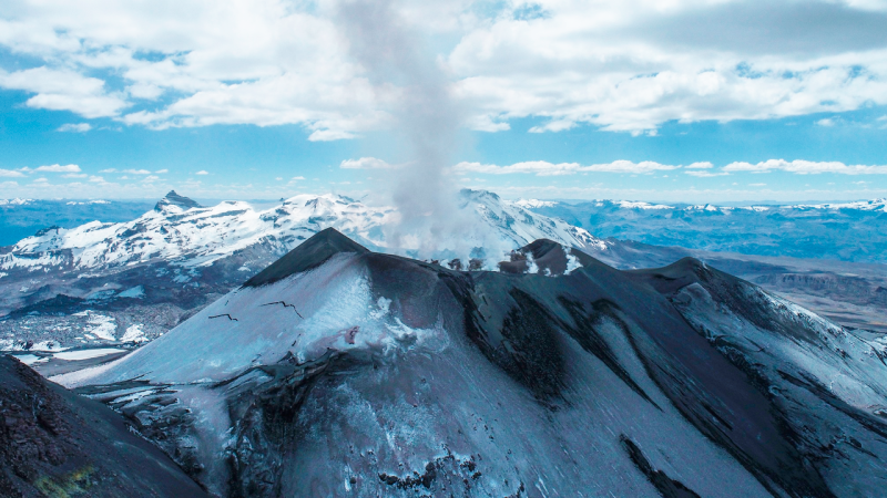 IGP Volcán Sabancaya pasa a alerta naranja por incremento de su actividad eruptiva