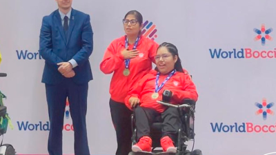 Niurka Callupe logra el oro para Perú y se consagra tricampeona de la Copa Mundial de Boccia