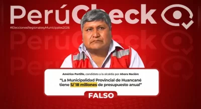 No, el presupuesto anual de la Municipalidad Provincial de Huancané no es de 18 millones