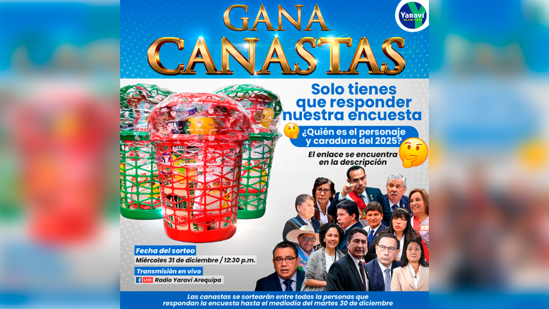 Participa y gana Quién es el personaje y caradura del 2025 22