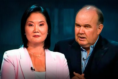 Rafael López Aliaga a Keiko Fujimori tras debate con Samuel Daza Ha mandado para alcalde de Lima a un piraña