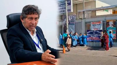 Walter Oporto responde a paro de 48 horas