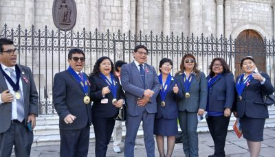 Colegio de Profesores Región Arequipa- Decana: Rosa Elena Begazo Begazo