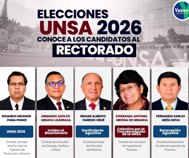 elecciones unsa rector 2026